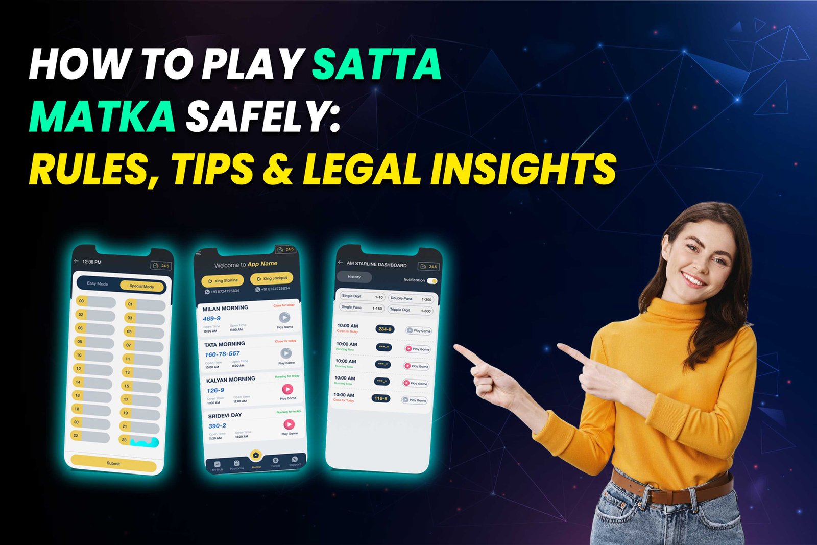 How to Play Satta Matka Safely.